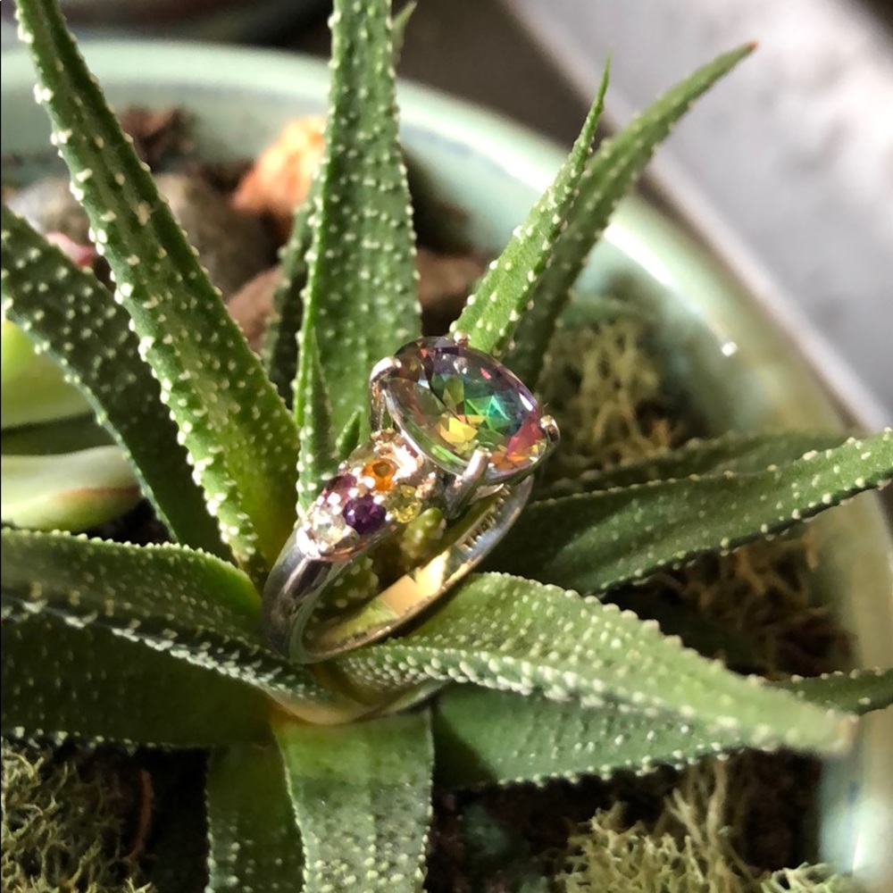 🔮 Mystic Topaz Ring